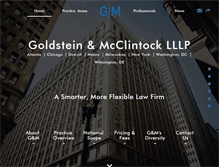 Tablet Screenshot of goldmclaw.com